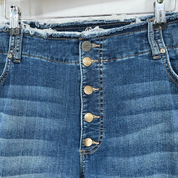 Kut from the Kloth Womens Plus Size 20W Jeans High Rise Skinny  Raw Hem  Waist - Picture 4 of 16